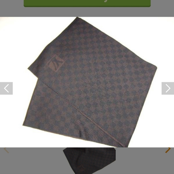 Louis Vuitton 100% Wool Scarf - Picture 2 of 3